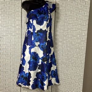 Adrianna Papell one shoulder party dress